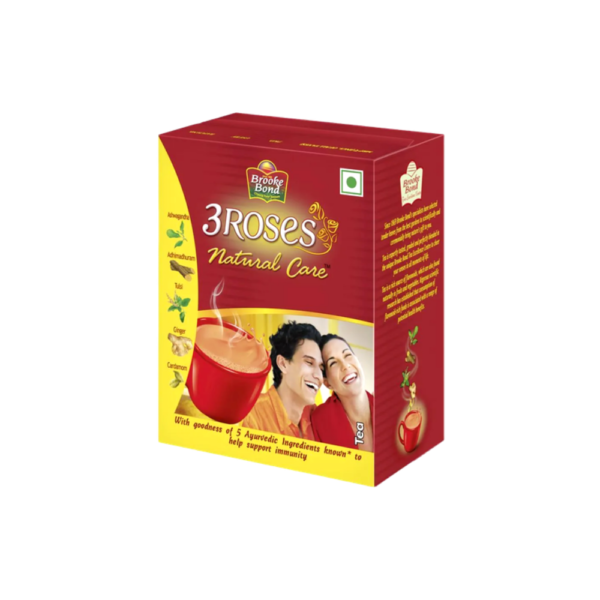 Brooke Bond 3 Roses Tea (Natural Care)