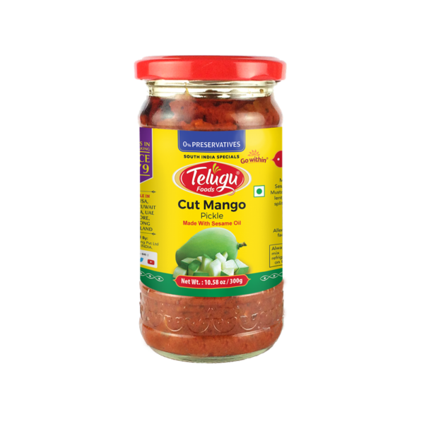 Telugu Foods Cut Mango Pickle 300g