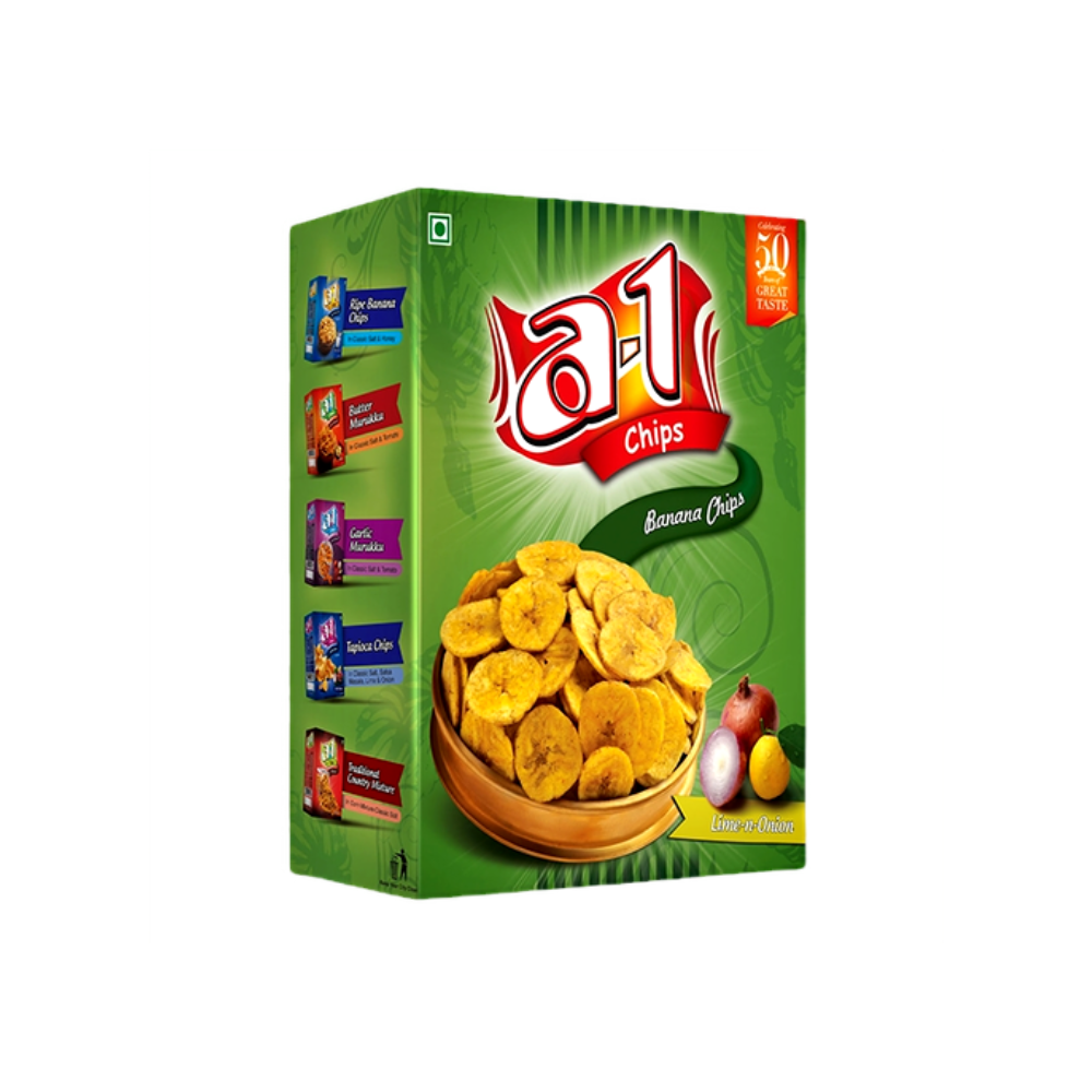 A1 Banana Chips (Lime-N-Onion)