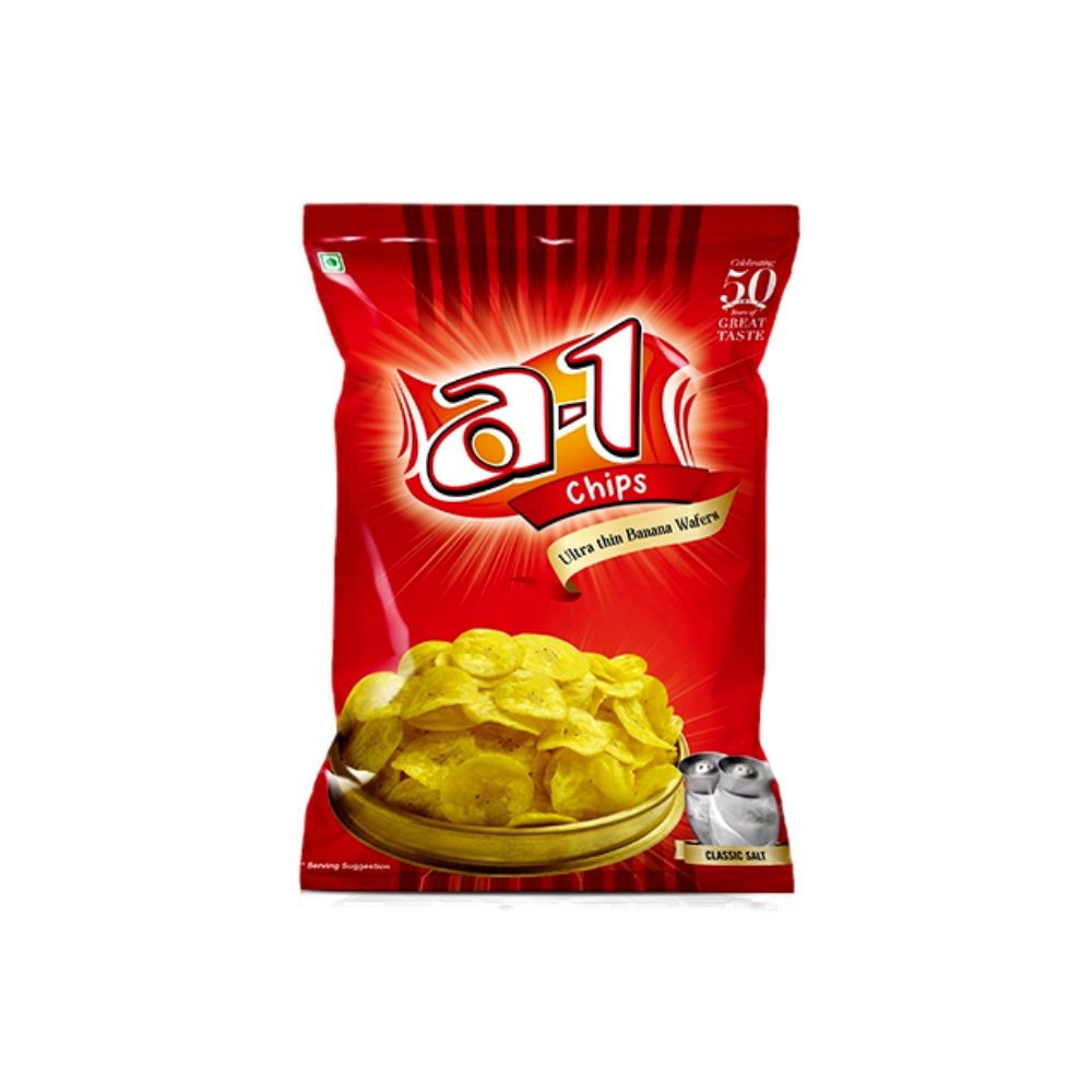 A1 Banana Chips (Ultra Thin Wafers Pouch - Classic Salt)