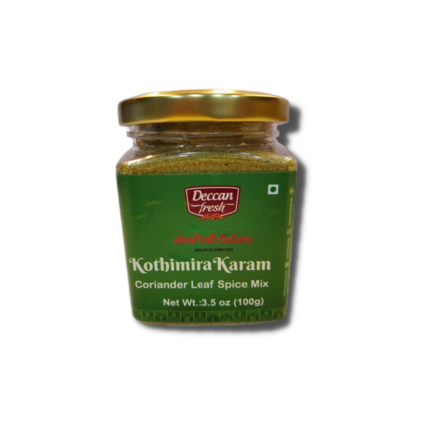 Deccan Fresh Andhra Kothimara Karam Spice Mix (Coriander Leaf)