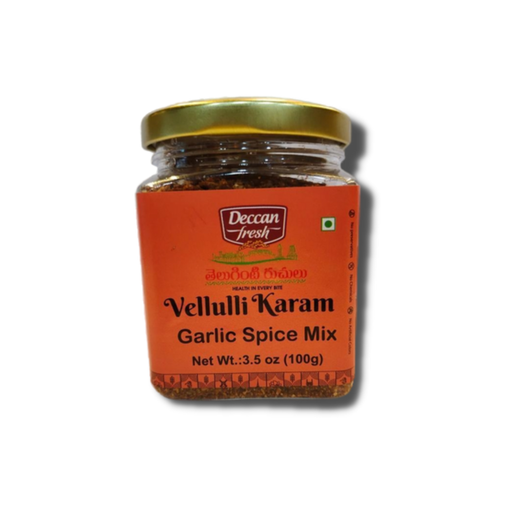 Deccan Fresh Andhra Vellulli Karam (Garlic) Spice Mix