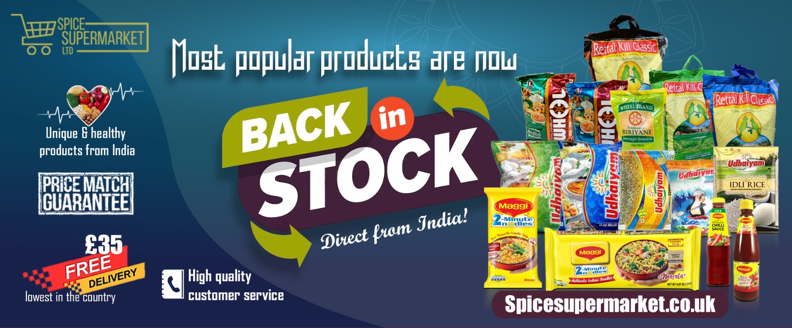 Spice Supermarket Ltd – Nammo Oru Kadai