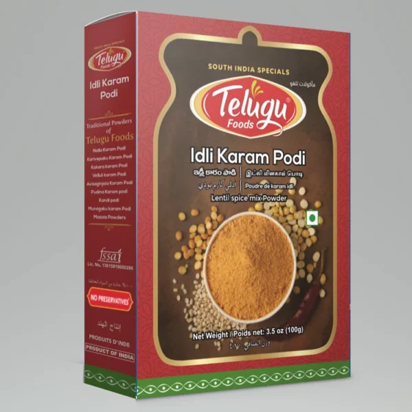 Telugu Foods Idly Karam podi 100g