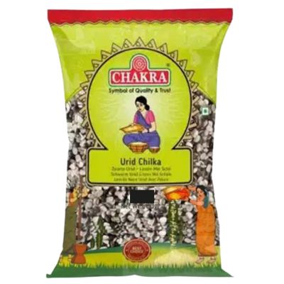 "1kg bag of Chakra Urid Dall Chilka (black gram with skin)"