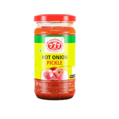 777 Hot Onion Pickle 300g bottle