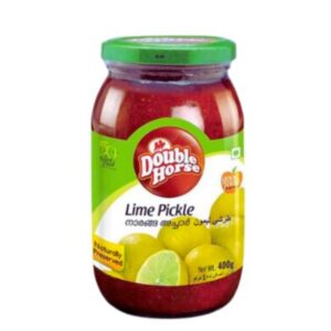 Jar of Double Horse Lime Pickle 400g.
