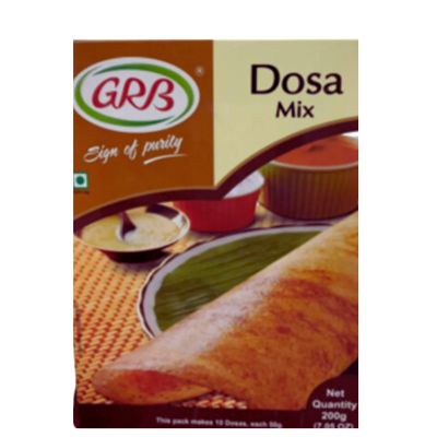 GRB Dosa Mix packaging.