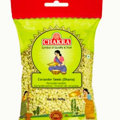 CHAKRA Coriander Seeds (Dhania) 500g