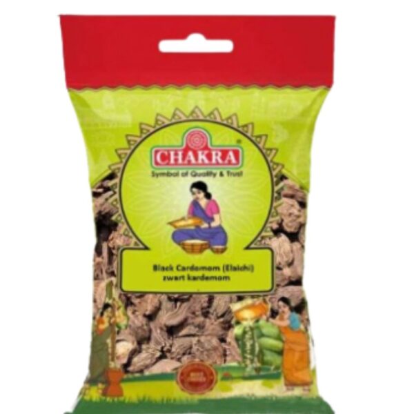Chakra Black Cardamom (Elaichi) -(100g)