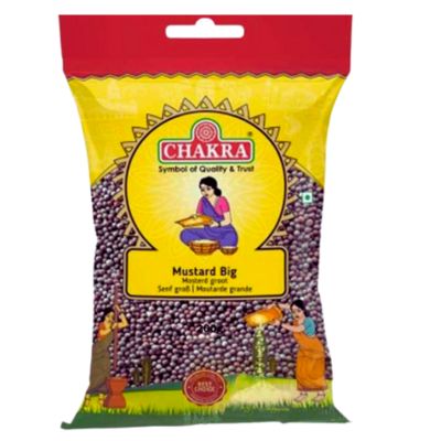 Chakra Mustard Big 200g - Versatile Indian Cooking Spice
