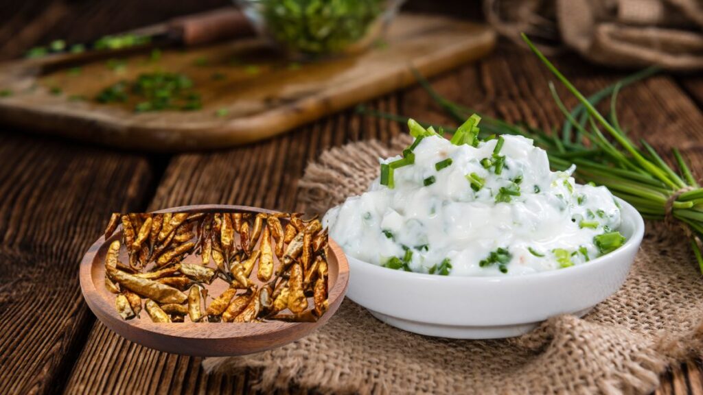 Curd Chillies.