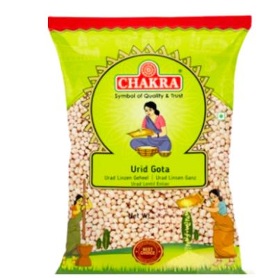 1kg bag of Chakra Urid.