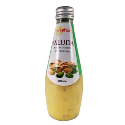 Mehar Pista Faluda 290ML – Indian Hotel Style Falooda Dessert Drink UK