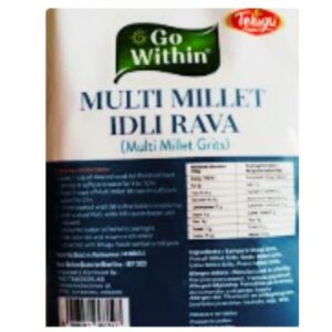 Telugu Foods Multi Millet Idly Rava 500g – Healthy Idly Dosai Choice