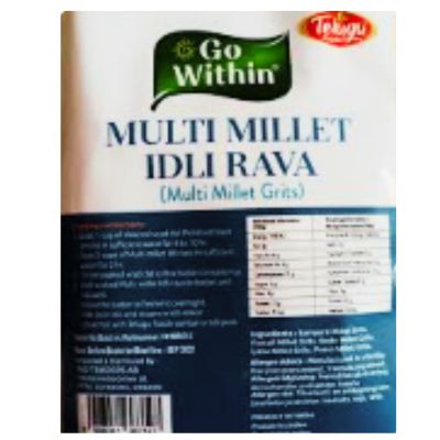 Telugu Foods Multi Millet Idly Rava 500g – Healthy Idly Dosai Choice