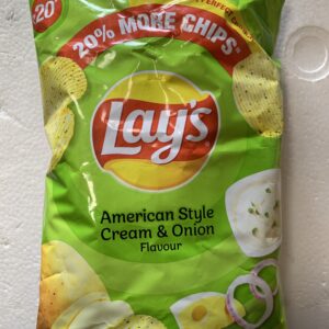Lays American style Cream and Onion
