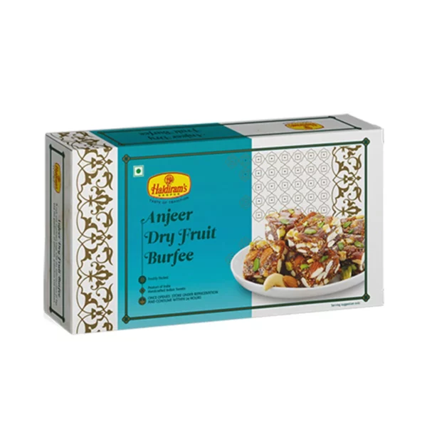 Haldirams Anjeer Dry Fruit Burfee 250g