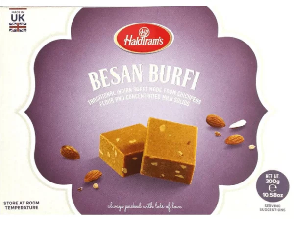 Haldirams Besan Burfi 300g